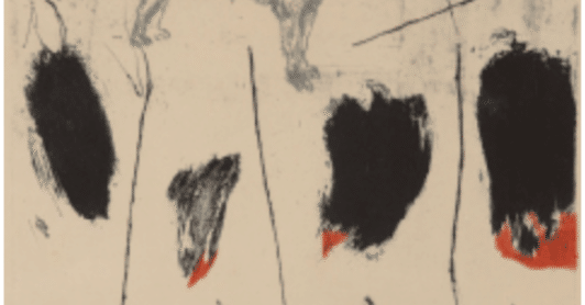 池田満寿夫】 銅版画 「登場する犬」1964年査定 買取 致します。｜井浦