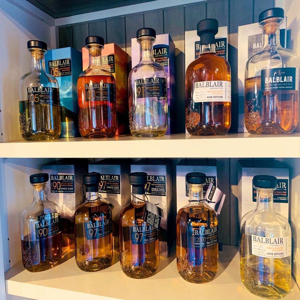 ボトルに蒸留した年を描く蒸留所【バルブレア／BALBLAIR】へ#41①