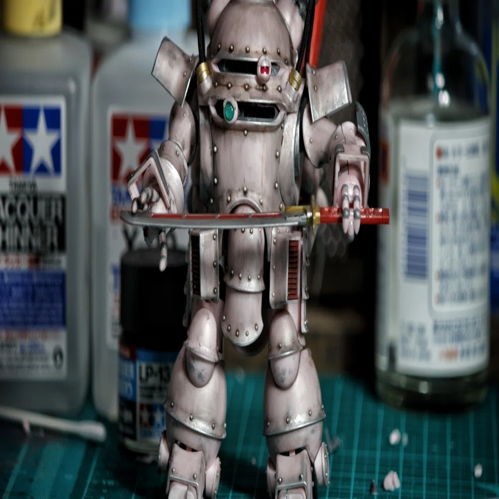 初めてのロボット系モデル光武作ってみた｜JUMA北海道 北海道学生模型連盟