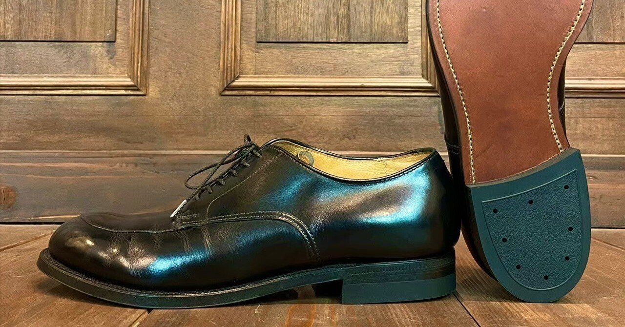 オールデン Vチップ モディファイドラスト ウォーターロックソール