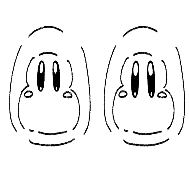 ワドルディを早く楽に描きた〜い！という解説｜みれくらげ