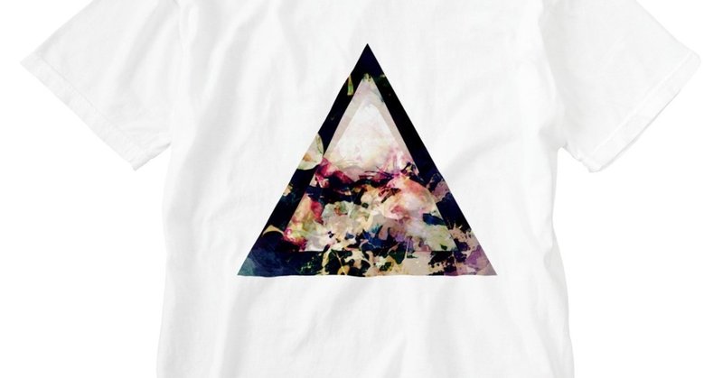 ▲5-2【三角形の穴】 ウォッシュTシャツ
