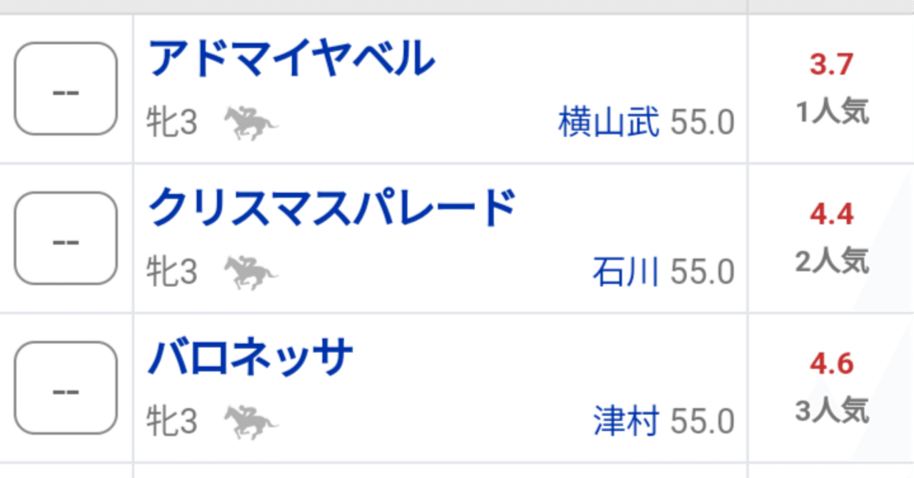 もう、金曜日か。枠順が気になるフローラS｜馬券検討&around40〜feeling