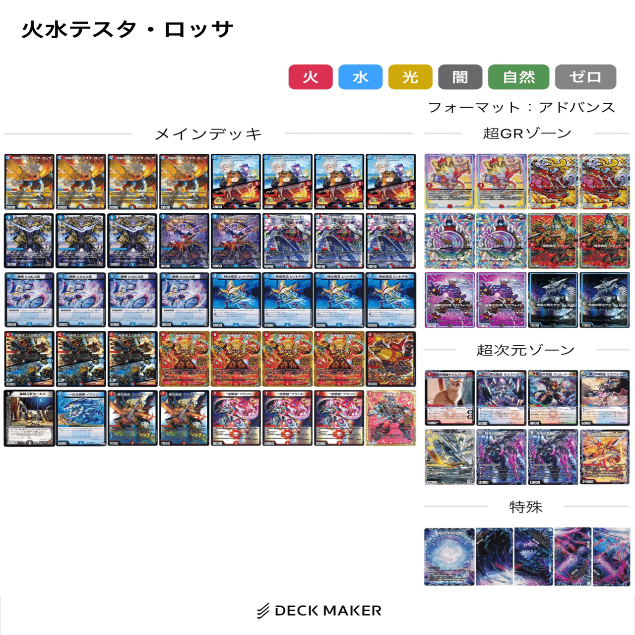 DMGP2024-1st Arashi組使用デッキ一覧｜Arashi組公式｜Arashi組メディア