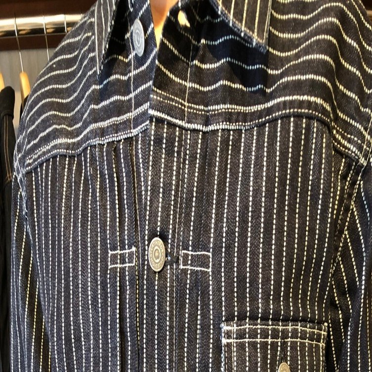 ラングラー　ウォバッシュデニムジャケット FLAT HEAD 神宮前店】～神宮前店限定ウォバッシュデニムジャケット