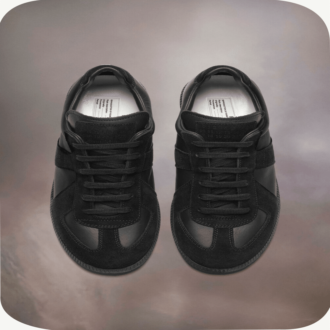 メゾンマルジェラで腹を括る〜真っ黒いスニーカーを買った話｜ぽたまる