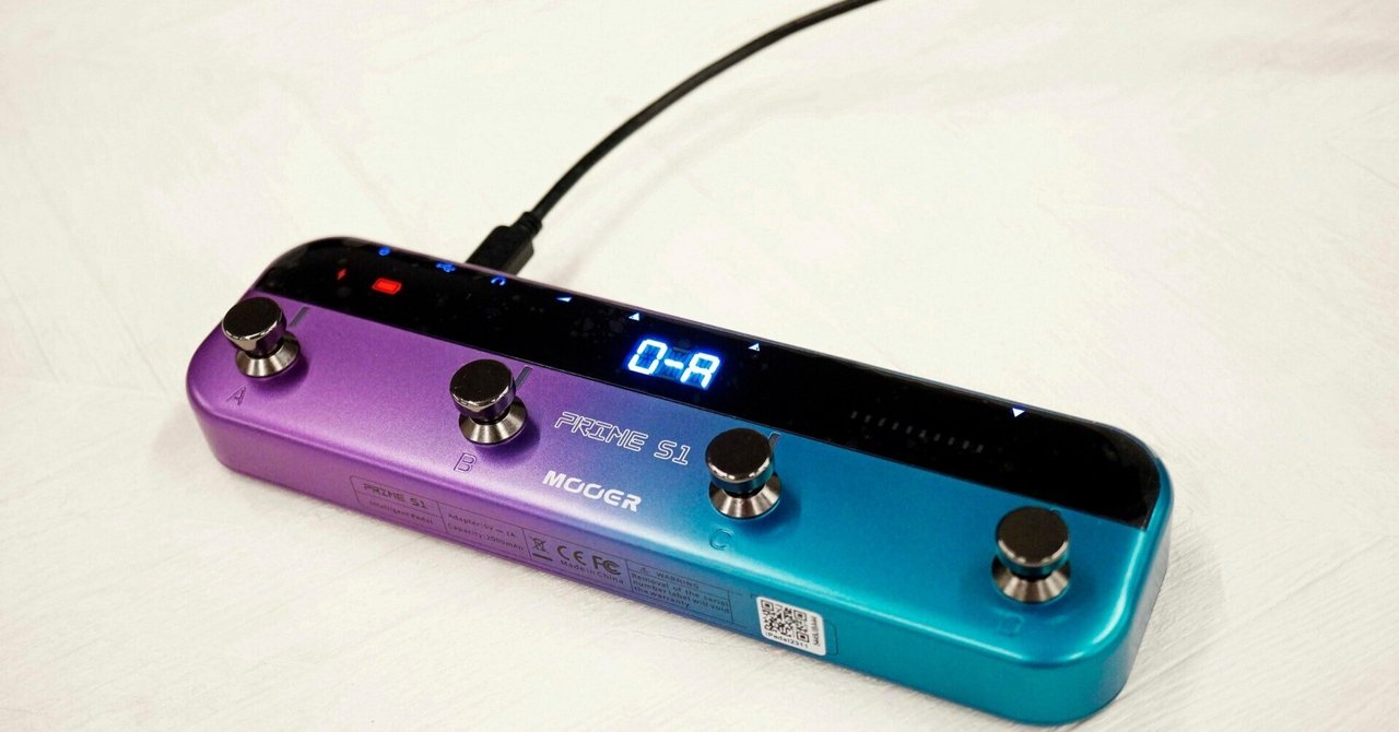 超コンパクト、シンプルでも最新サウンド!Mooer Prime S1の 超コンパクト、シンプルでも最新サウンド!Mooer Prime S1の