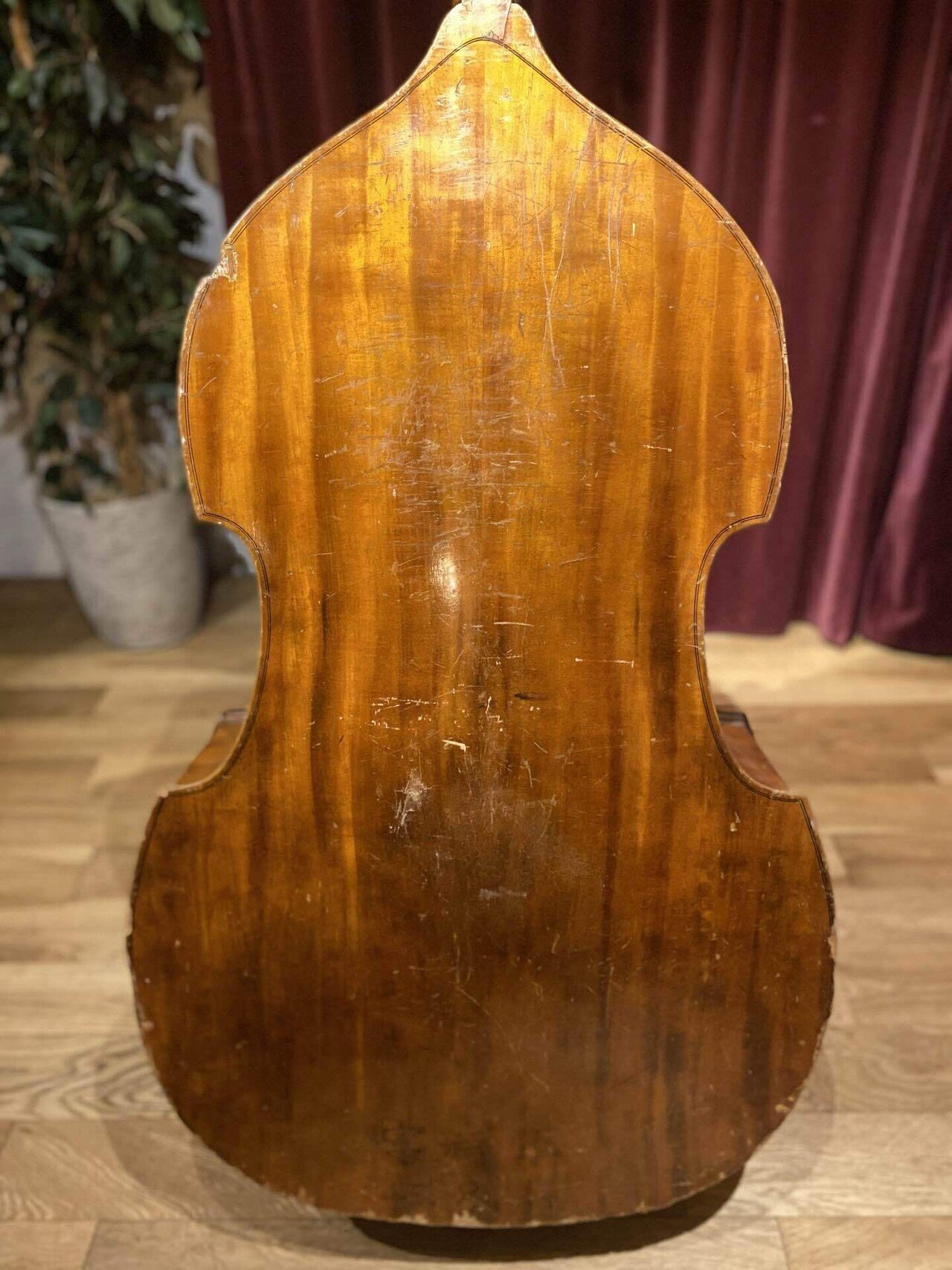 SUZUKI スズキ　コントラバス　ウッドベース　4/4 1970 No.81 SUZUKI スズキ コントラバス ウッドベース 4/4 1970 No.81 SUZUKI