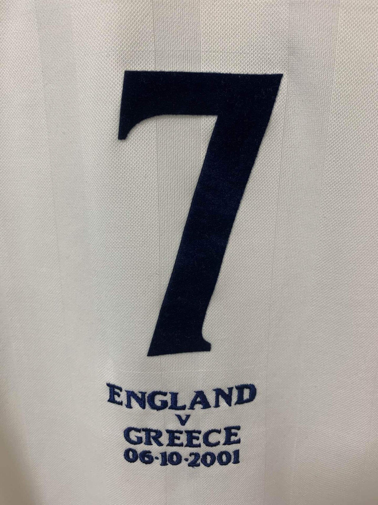 01-02イングランド代表 ワールドカップル予選 ギリシャ戦 ベッカム