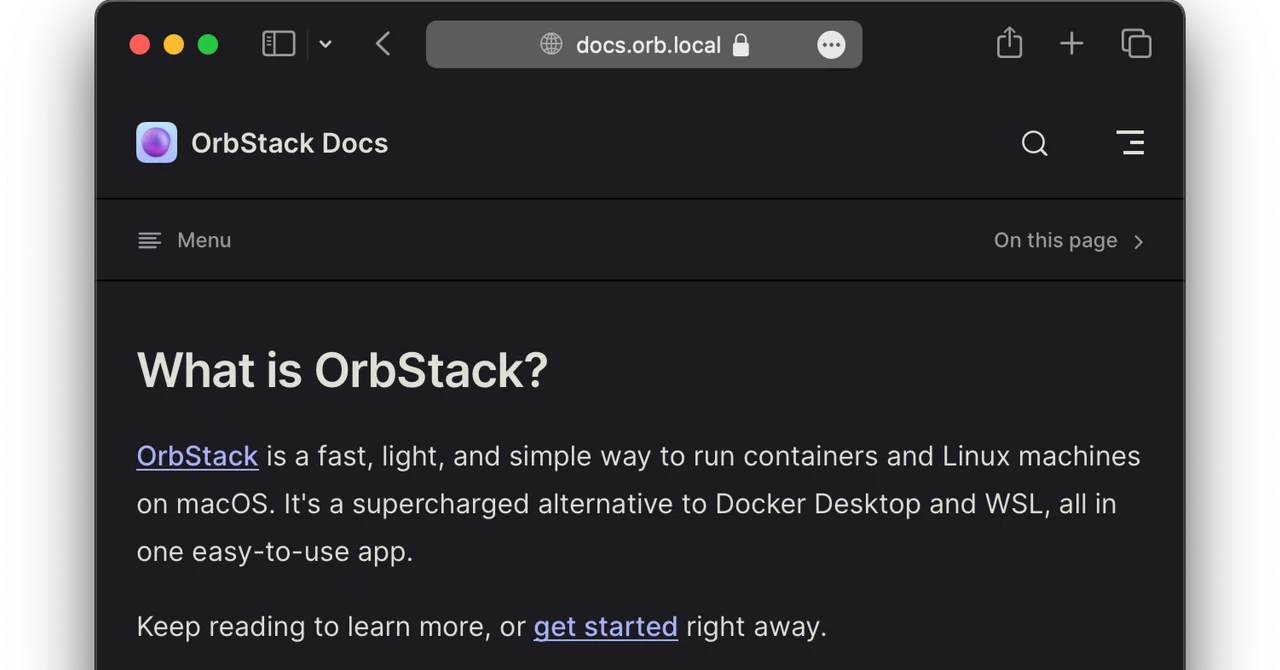 OrbStackのコンテナドメイン公開が便利という話｜CHIKURA Shinsaku