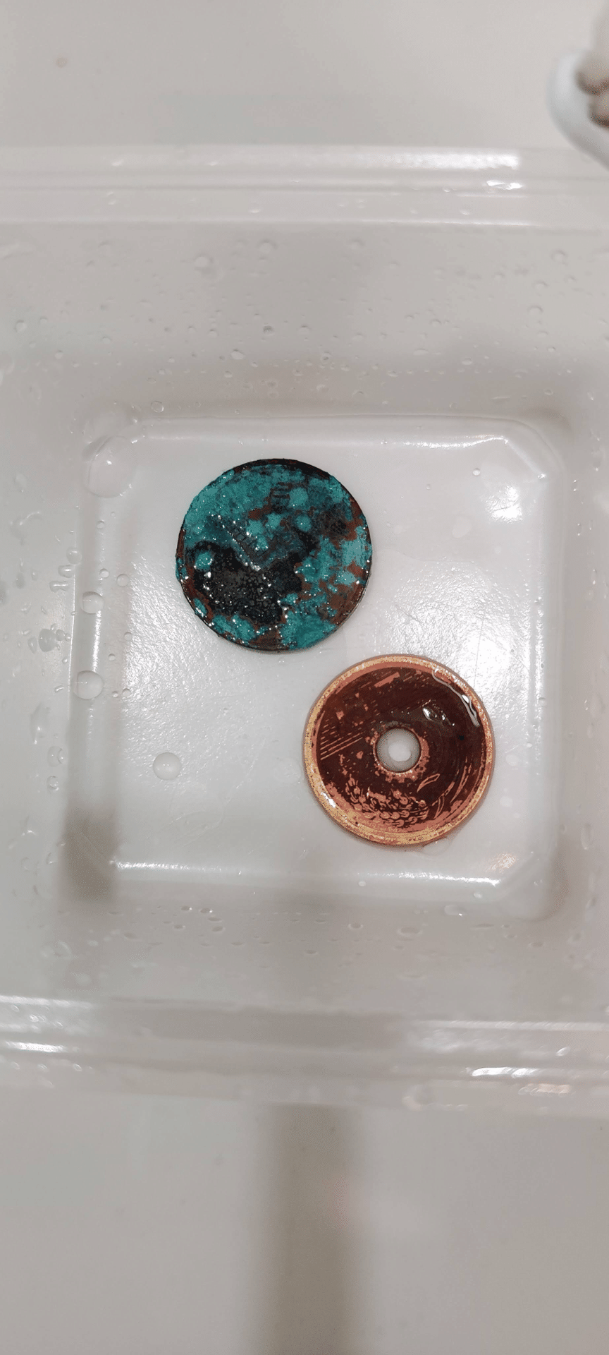 サビサビの硬貨をよみがえらせられるか？｜青空坊主