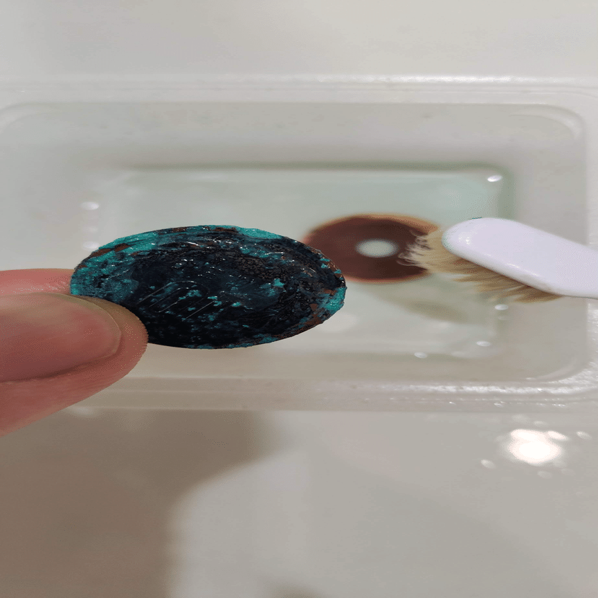 サビサビの硬貨をよみがえらせられるか？｜青空坊主