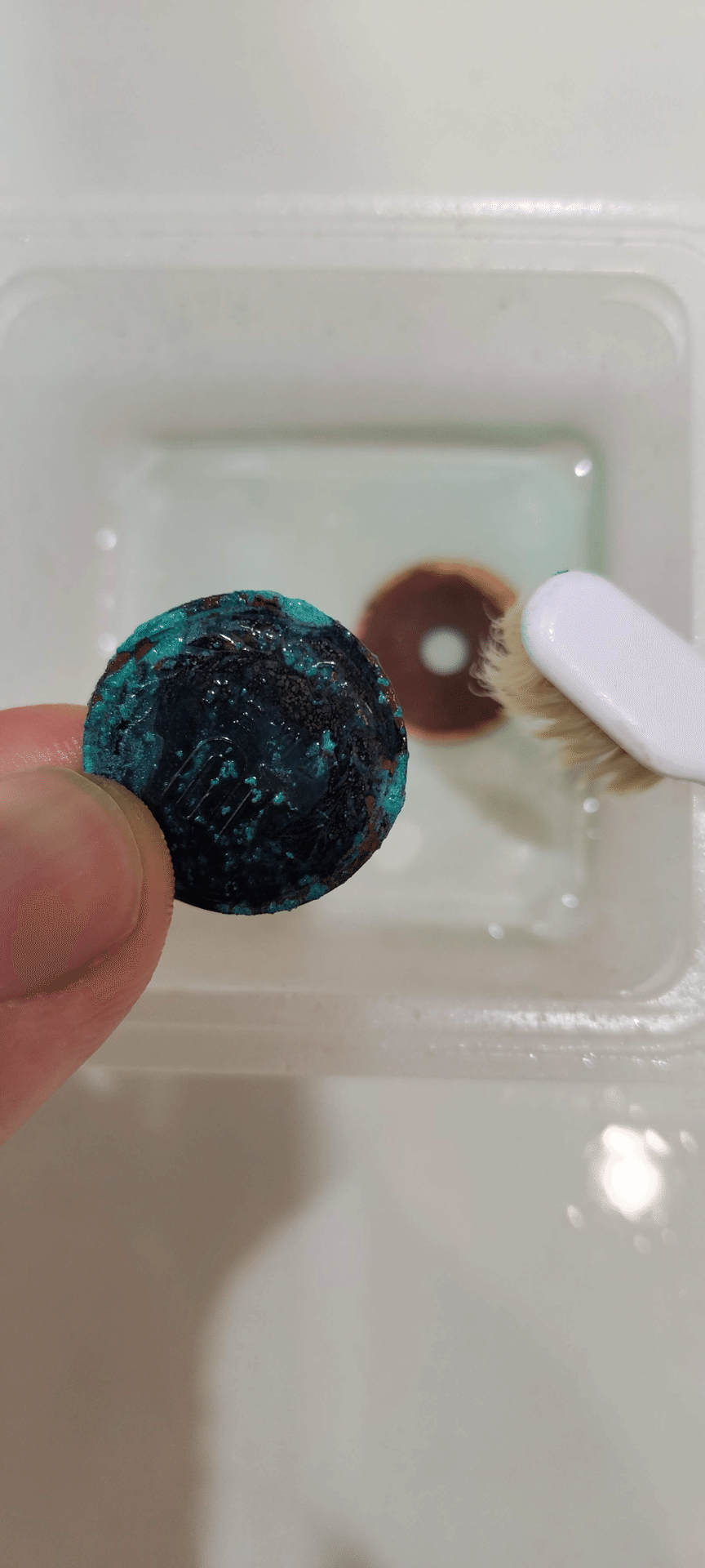 サビサビの硬貨をよみがえらせられるか？｜青空坊主