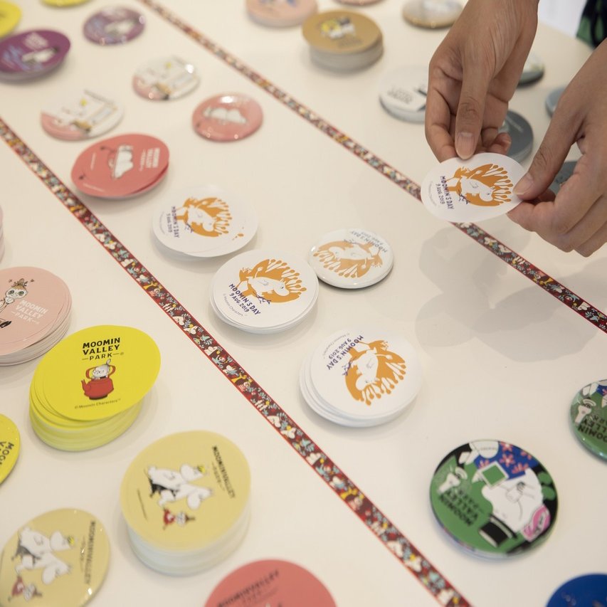 ムーミンプレミアムコレクション限定ピンズセット （サンスター文具  