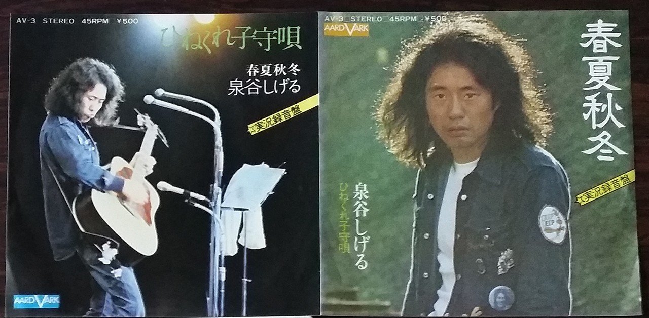 アナログLP発売当時物】泉谷しげる／地球はお祭り騒ぎ｜レコード