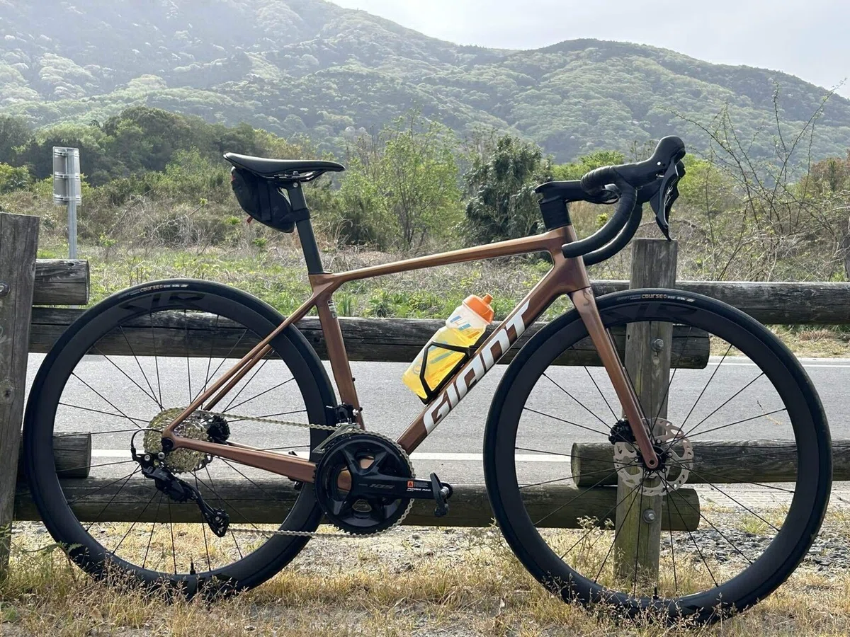 GIANT TCR 105クランク付き（52-36）