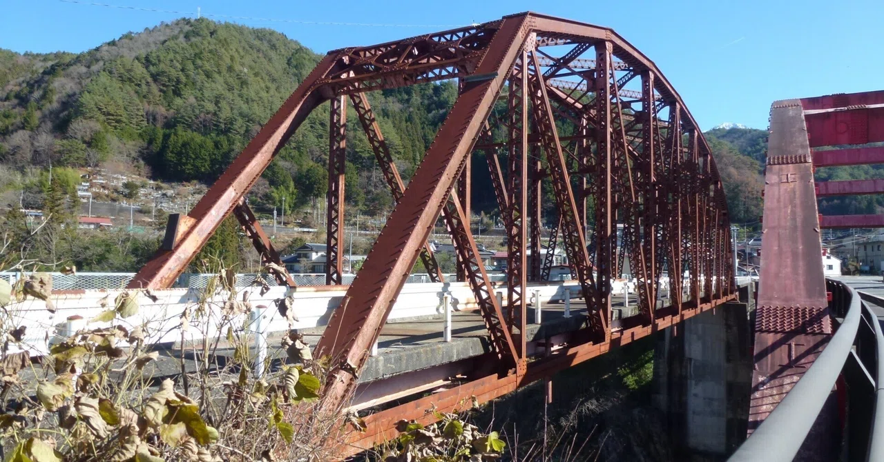 長野県 鬼淵鉄橋〜国産最古のトラス橋 を拝見(県道上松南木曽線 長野県上松町) #021|逍遥軒@みちくさ紀行