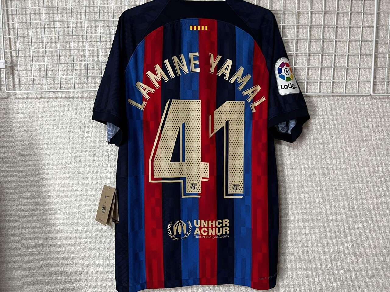 DAY2】22-23 Barcelona Home #41 LAMINE YAMAL (Not for Sale
