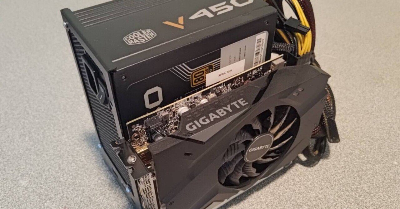 自作eGPUキットを買ってみた｜namik