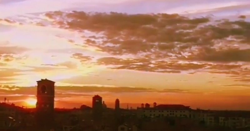 人生を変えた絶景の夕暮れ in Venezia, Italy