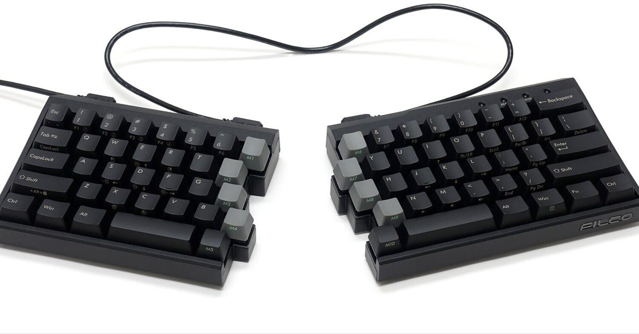 Majestouch Xacro M10SP 72US 静音赤軸・英語 US ASCII・マクロ