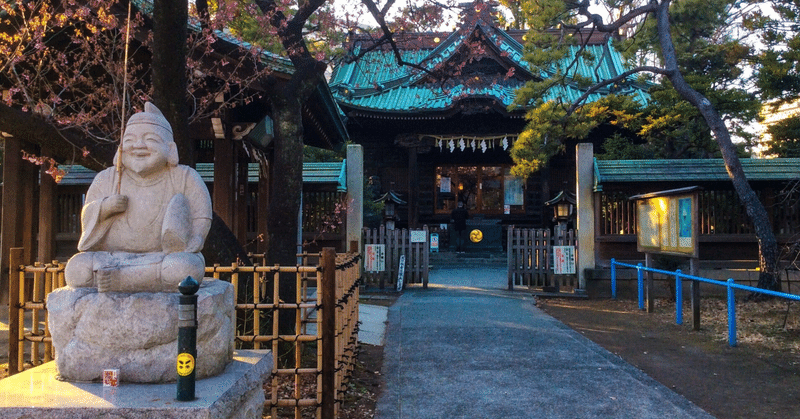 【荏原神社】おすすめパワースポット東京　品川　龍神パワー全開の開運パワースポット