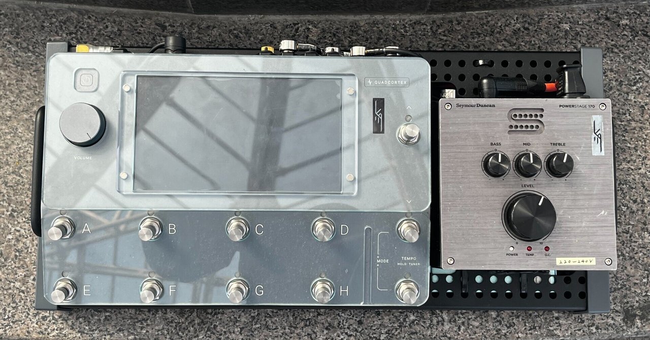 Quad Cortex エフェクターボード Quad Cortexと組む最小構成ボード|Kosuke