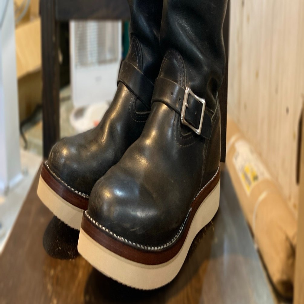 Resole/リソール】WESCO Bossソールカスタム｜CREA Repair