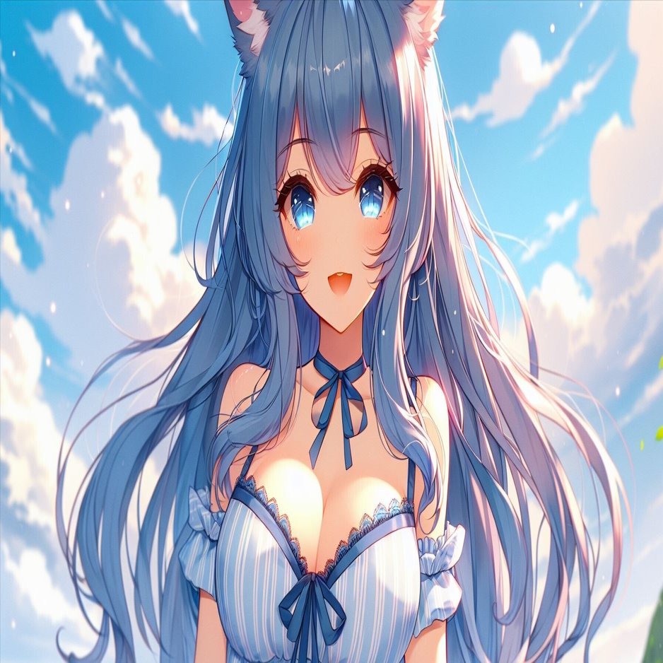 青空の猫耳ちゃん｜kazunari_フォロバ100%