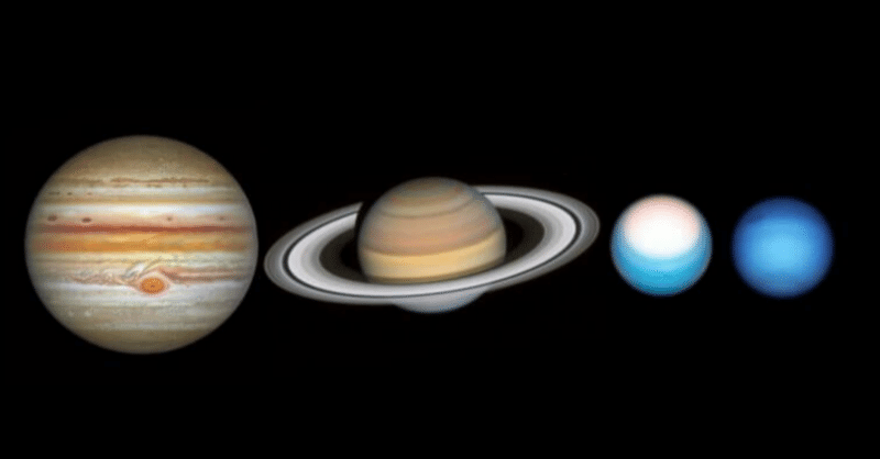 《木星と天王星があらわすもの》2024年4月21日：木星と天王星のコンジャンクション