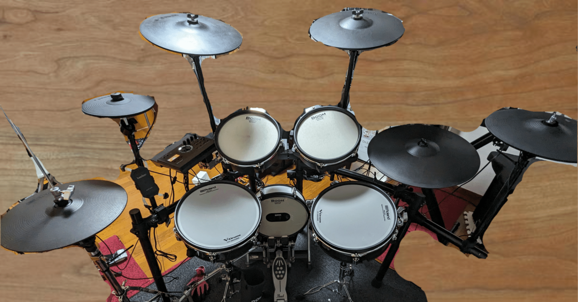 my電子ドラム構成（サブ）｜りゅうたつ@ドラム歴15年