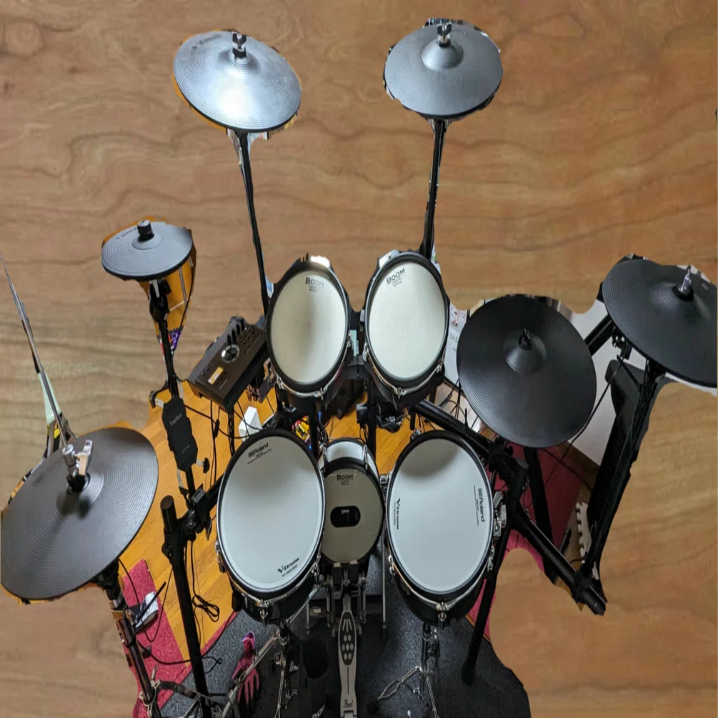 Roland 電子ドラム TD-9 V-Drums 3 シンバル構成 my電子ドラム構成（サブ）｜りゅうたつ@ドラム歴15年