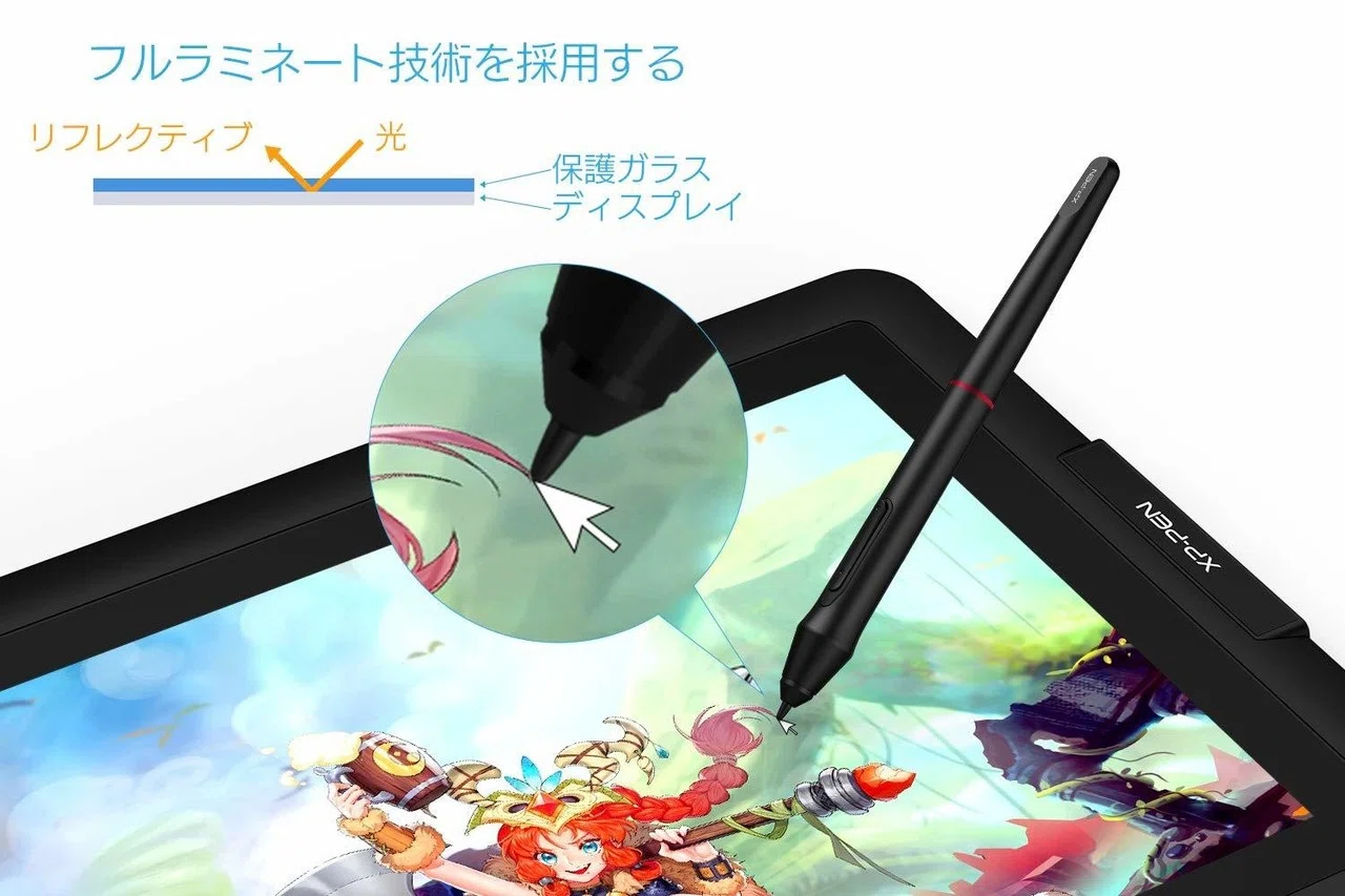 XP-Pen 液晶タブ Artist 15.6 Pro: ボックステスト｜kunun21