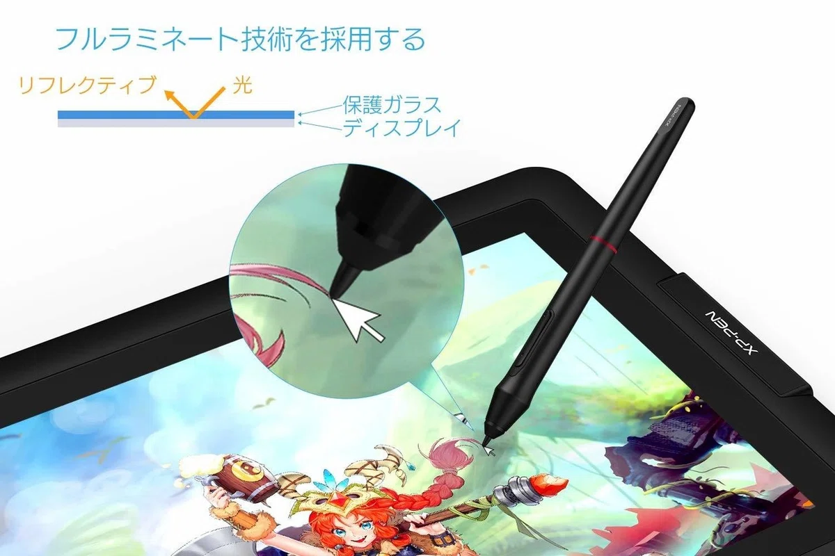 XP-Pen 液晶タブ Artist 15.6 Pro: ボックステスト｜kunun21