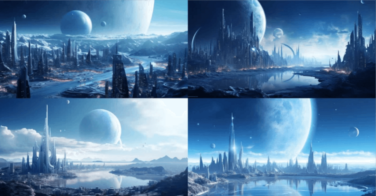 神秘的な未来都市：Midjourneyプロンプト｜AI情報誌 KENTO