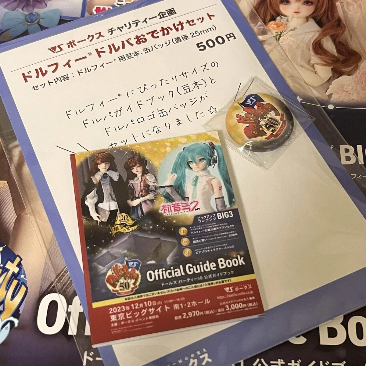 Bグループ 60番台】 ドルパ 51 東京 公式 ガイドブック ＋ 入場券 