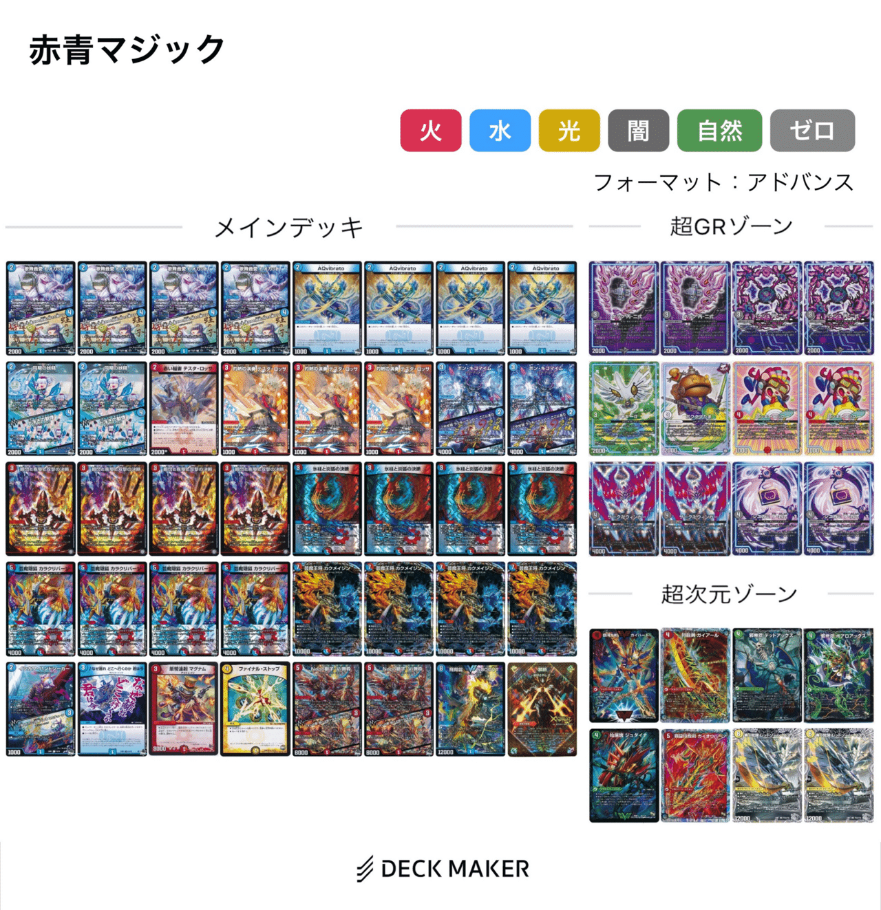 DMGP2024-1st Arashi組使用デッキ一覧|Arashi組公式|Arashi組 DMGP2024-1st Arashi組使用デッキ一覧|Arashi組公式|Arashi組