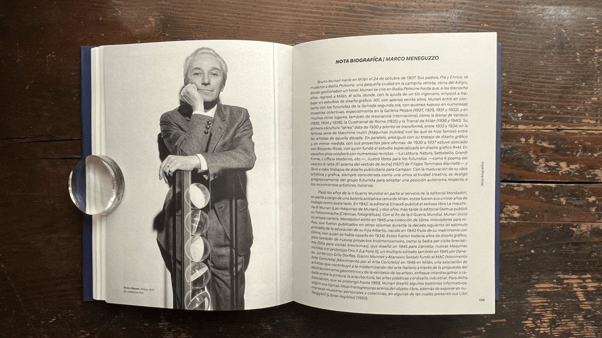 Bruno Munari - El artista / The artist （好評につき絶版