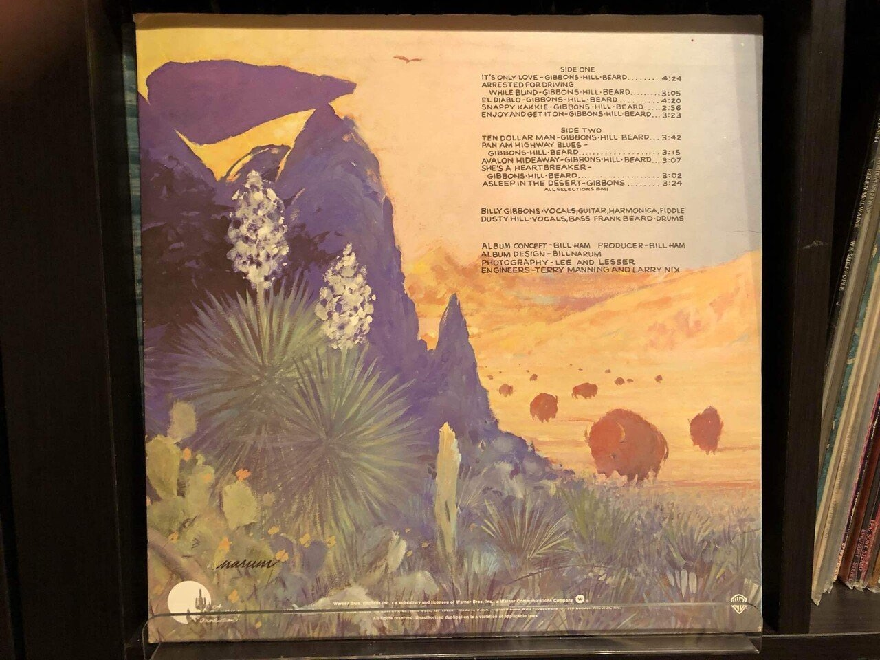 テハス／ZZトップ ('76)｜Takeshi Tada