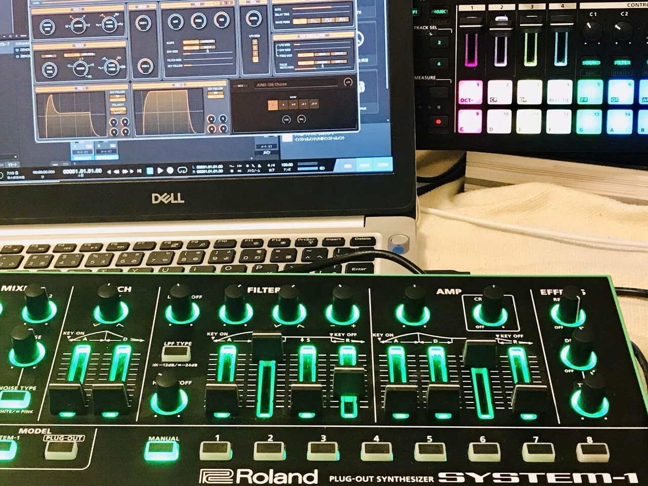 Roland SYSTEM-1のハナシ｜みくばんP
