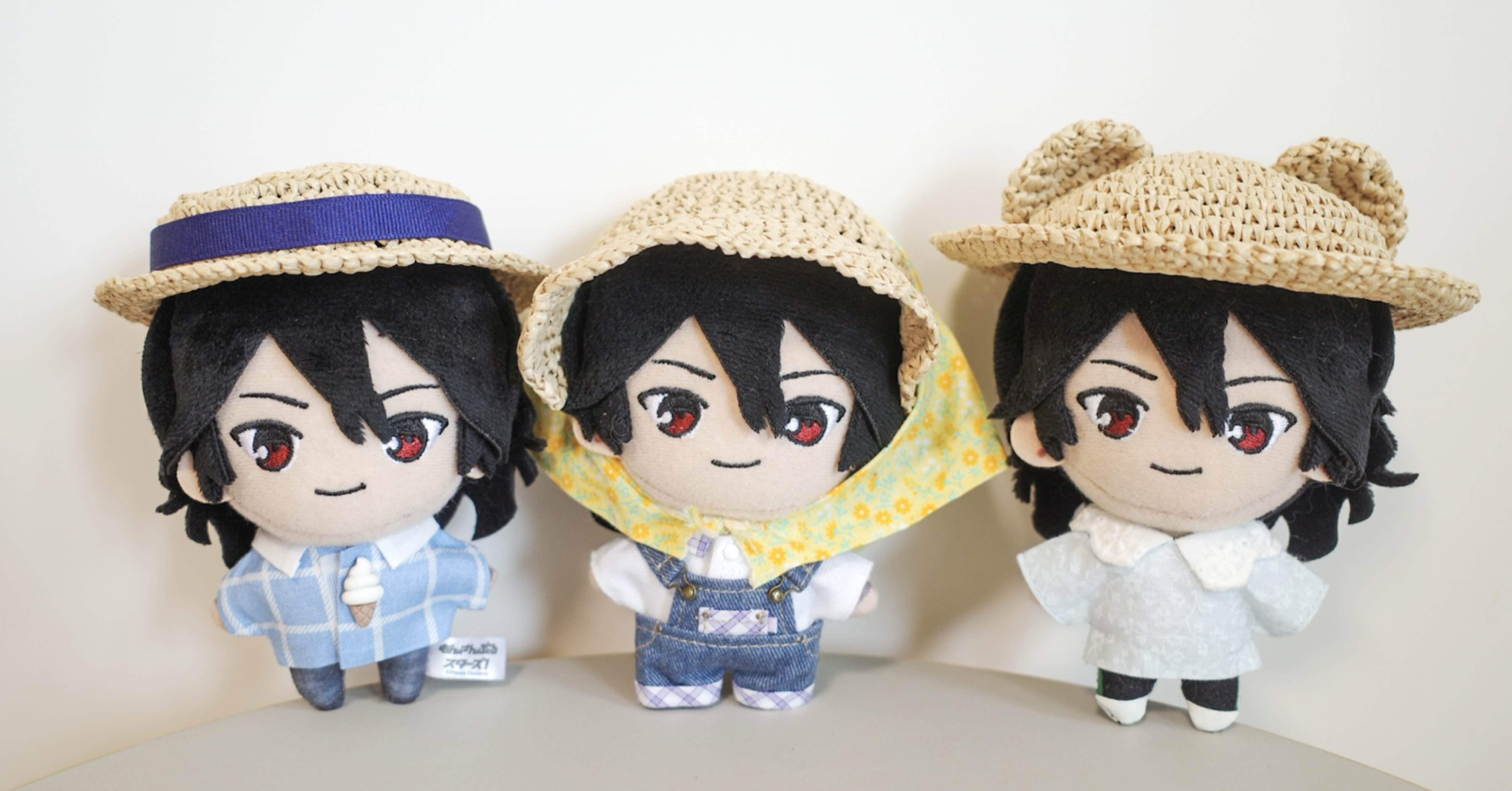 ぬいぐるみに麦わら帽子を編もう！旬の麦わら5選｜ハチ(ユリ)