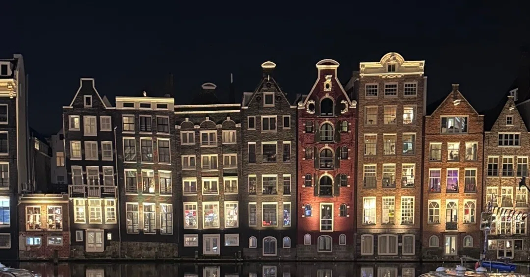 アムステルダムの建物 マンション マグネット 磁石 VENLO HOLLAND