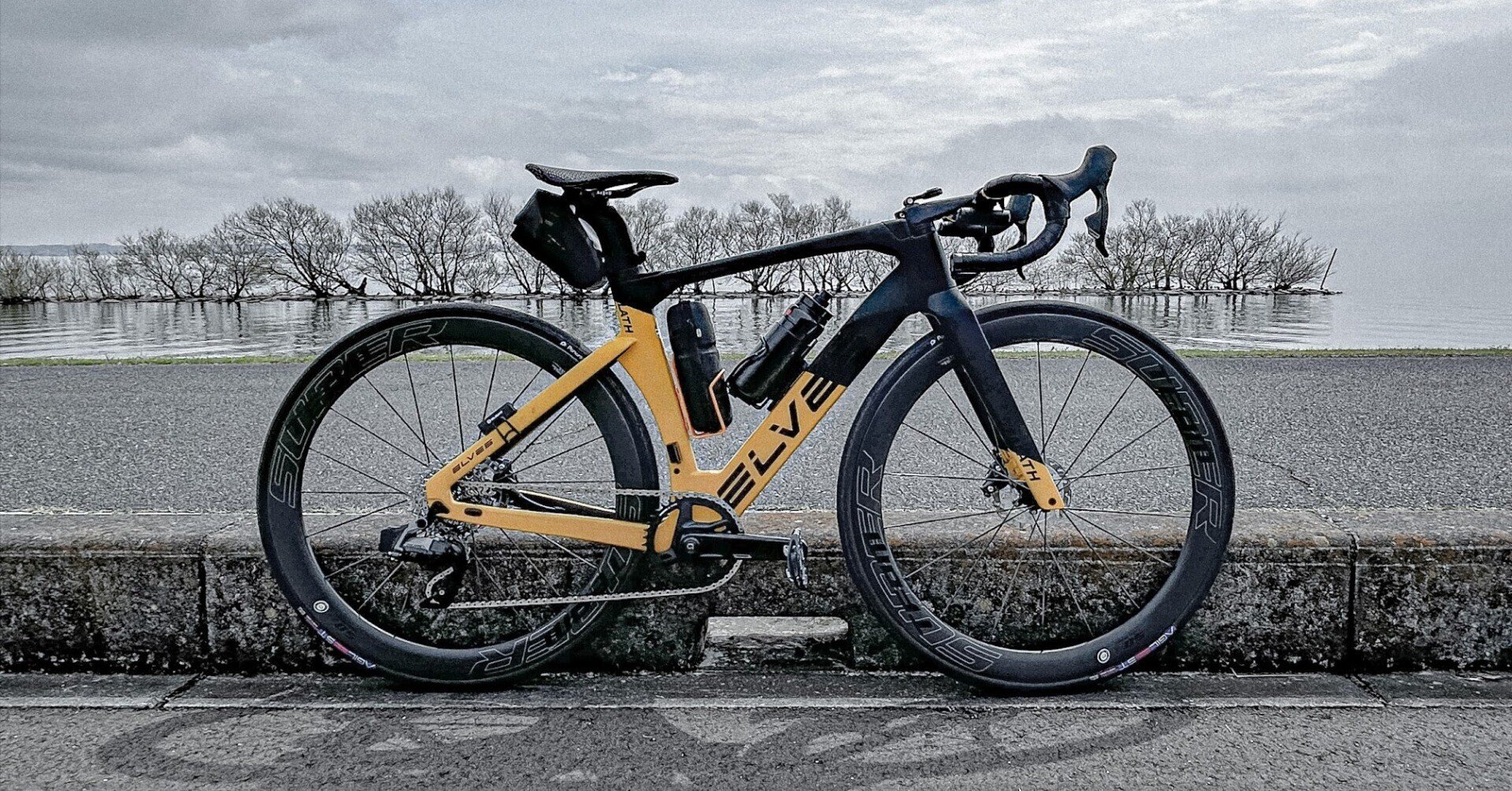 自転車 ロードバイクelves falath evo フレームセット 56サイズ