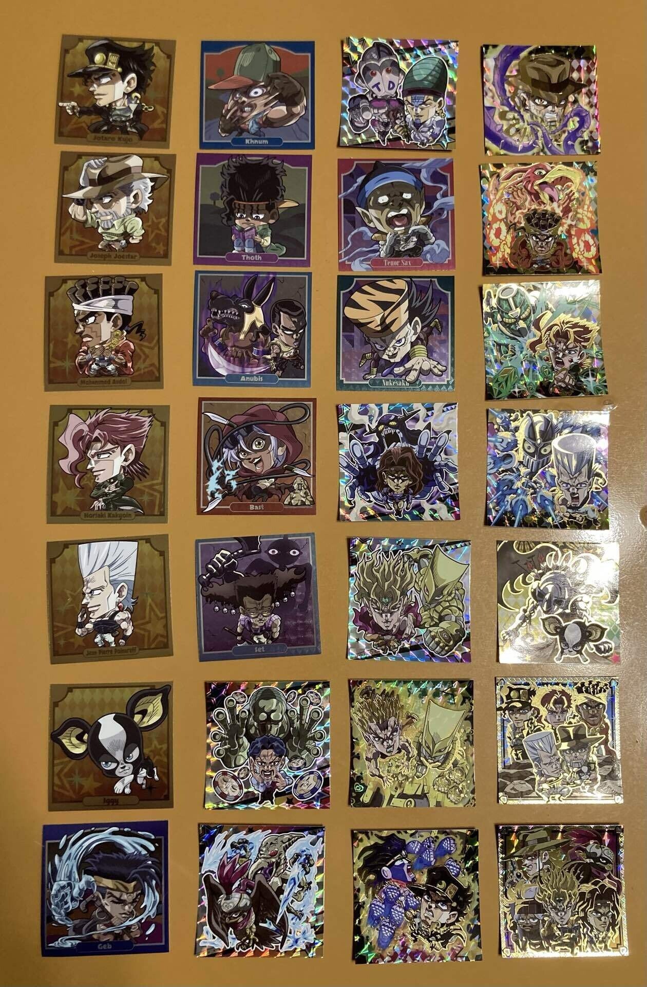 ジョジョウエハース3部Part2 コンプリートオオオオオオオオオオ ジョジョウエハース3部Part2 コンプリートオオオオオオオオオオ