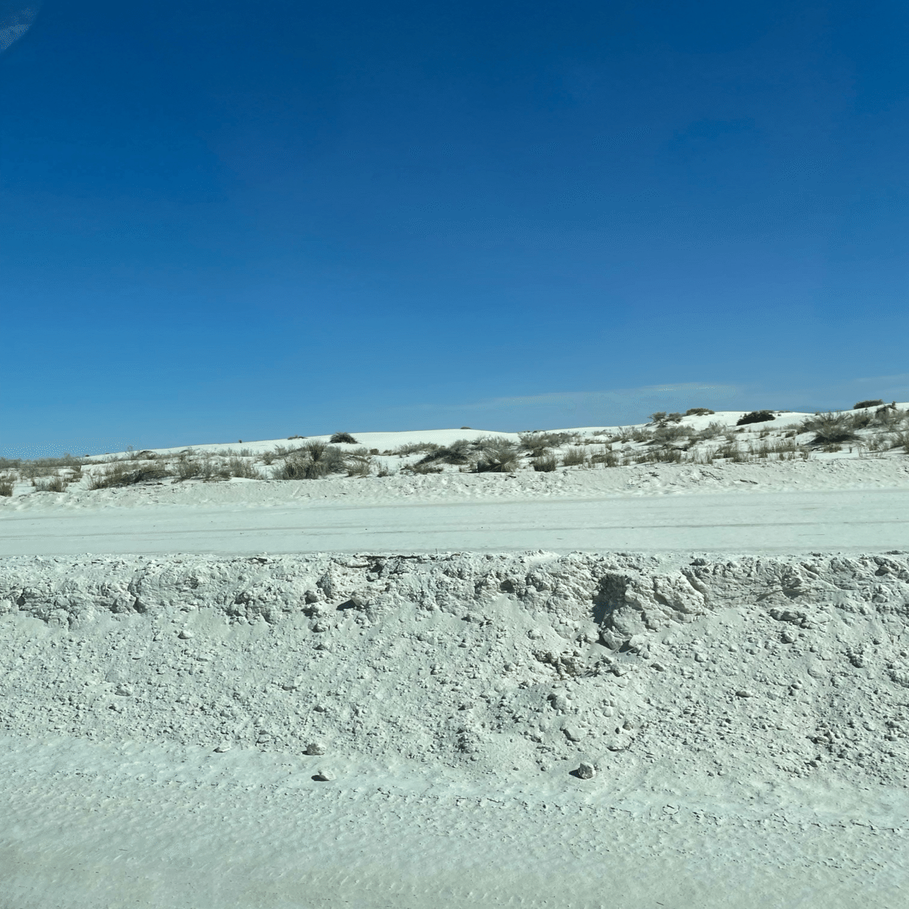 2023年9月アメリカ横断の旅DAY5-3-純白の砂漠・ホワイトサンズその①