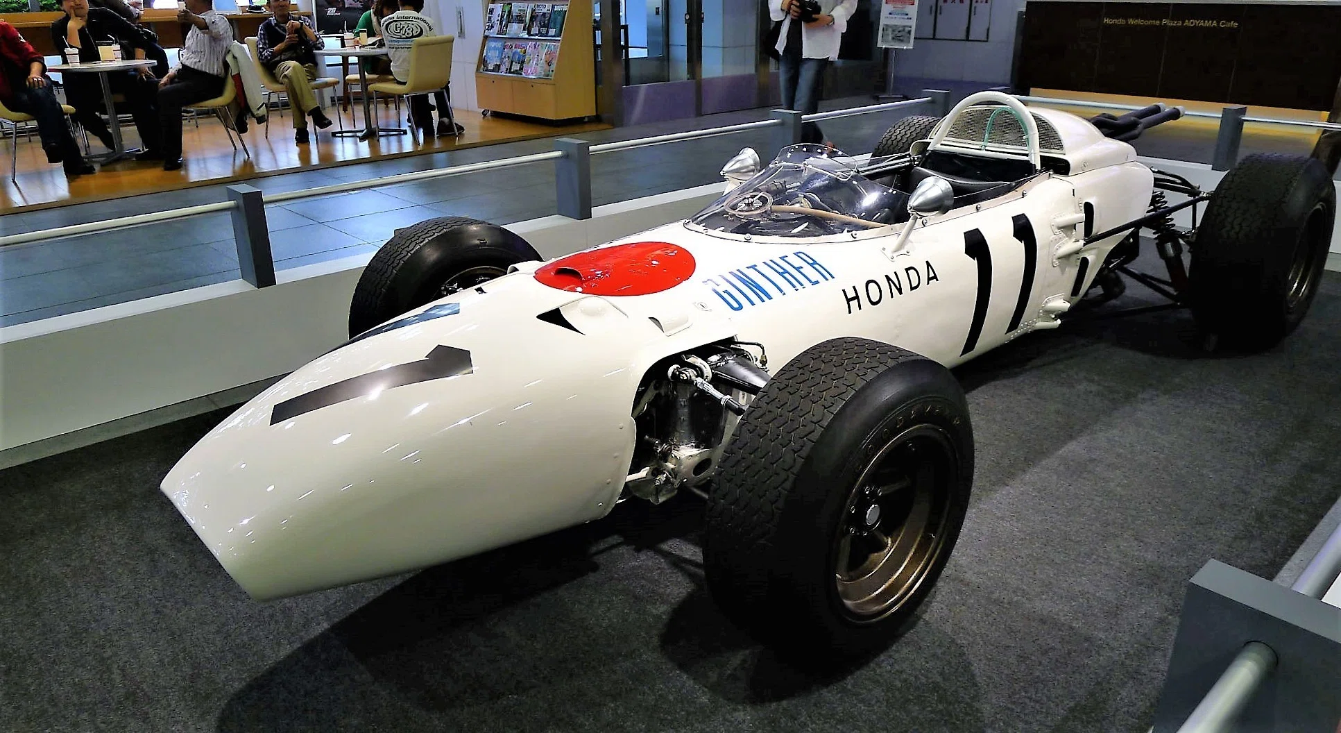 ホンダF1初優勝車 RA272 1965年メキシコF1GP優勝 ドライバー:リッチー