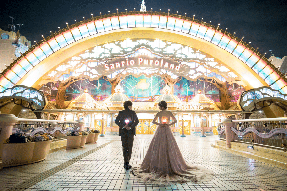 マイメロ 結婚式】マイメロディのオリジナルドレスで叶える