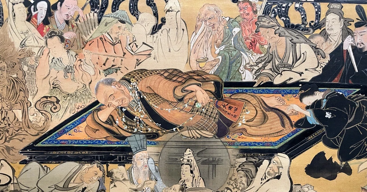 The Painting Demon Kawanabe Kyosai x The Eccentric Genius Matsuura