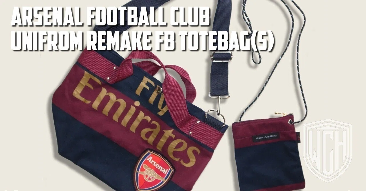 Remake | Arsenal FC ユニフォームリメイク FBトートバッグ(S