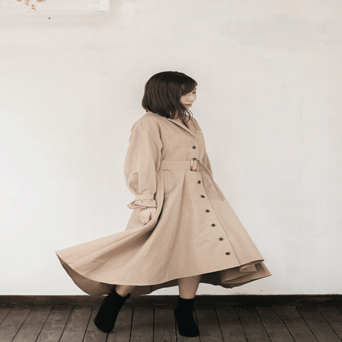 ドレストレンチ」という服。｜いとうなるみ / Ruimeme